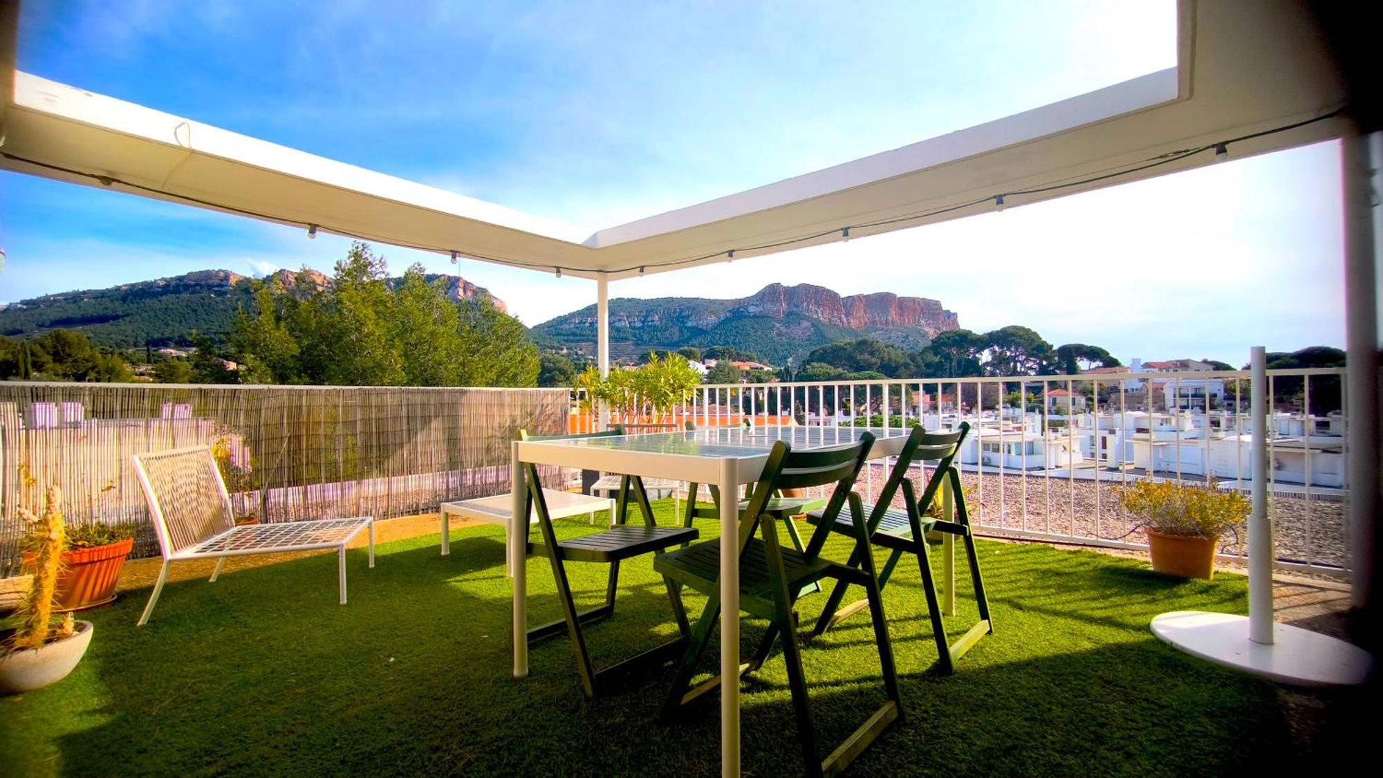 Sunset Garden - Roof Top 45 M2 Vue Mer / Cap Canaille Cassis Buitenkant foto